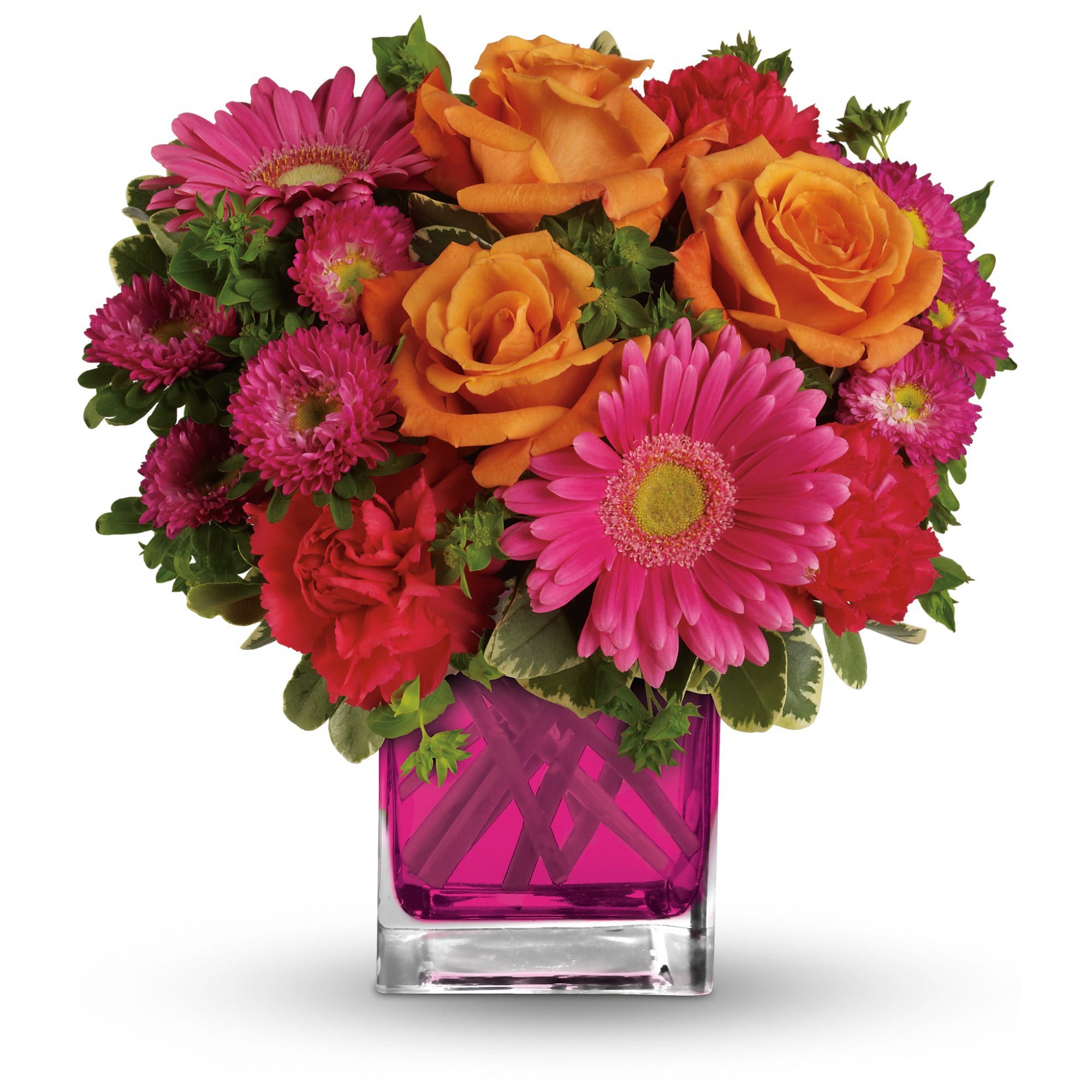 Turn Up The Pink Bouquet Floral Arrangements