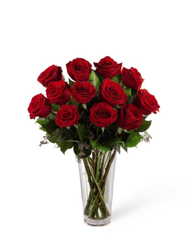The FTD Red Rose Bouquet Floral Arrangements