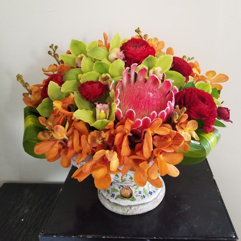 Tropical Blooms Floral Arrangements